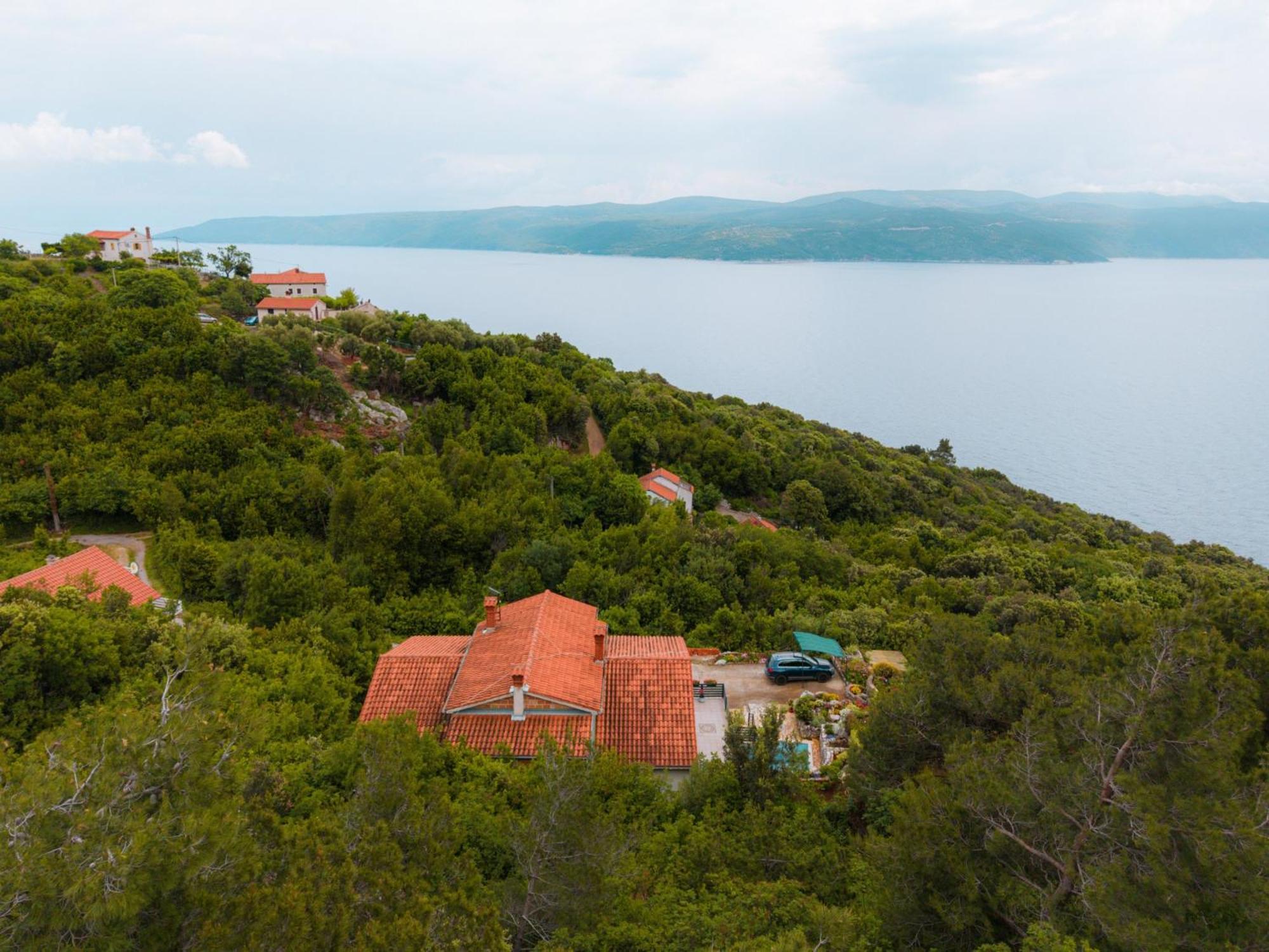 Villa Paradiso In Plomin - Istrien Eksteriør billede