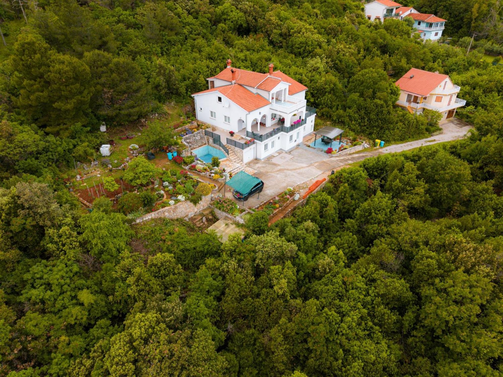 Villa Paradiso In Plomin - Istrien Eksteriør billede